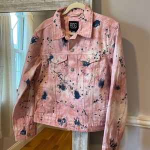 BDG pink denim jacket new condition
